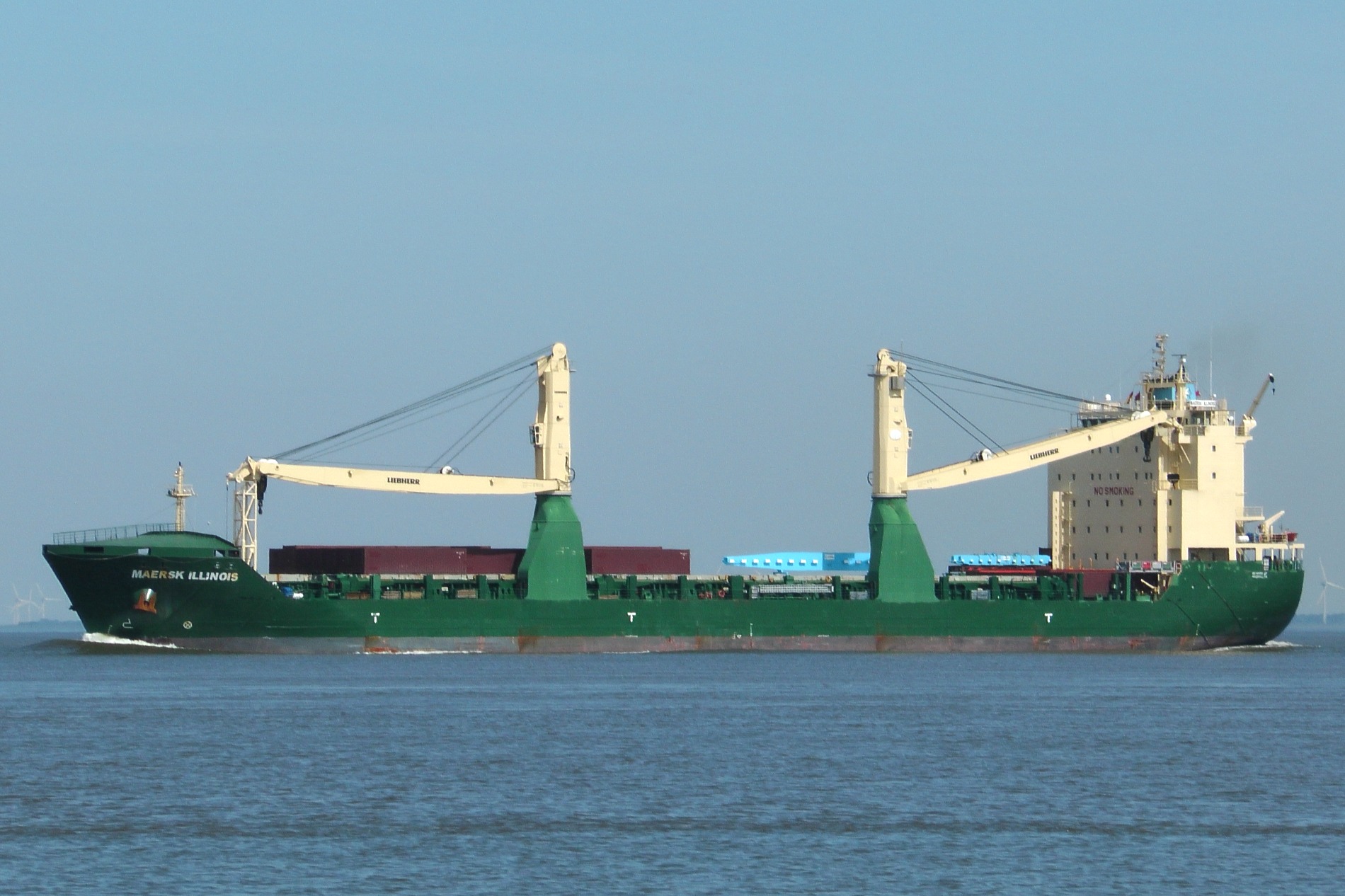 Schiffe vor Cuxhaven